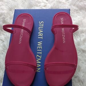 Stuart Weitzman Fuchsia Sandals